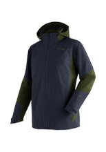 Maier Sports Ganzjahres-Wanderjacke Ribut 3in1 (PrimaLoft®-Isolation, wind- und wasserdicht) skyblau/khaki Herren