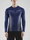 Craft Langarmshirt Pro Control Seamless (nahtlos) Unterwäsche navyblau Herren