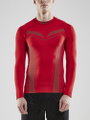Craft Langarmshirt Pro Control Seamless (nahtlos) Unterwäsche rot Herren