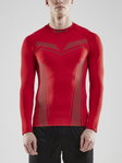 Craft Langarmshirt Pro Control Seamless (nahtlos) Unterwäsche rot Herren