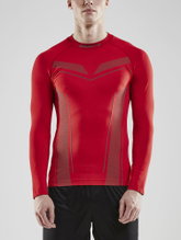 Craft Long Sleeve Pro Control Seamless (seamless) Underwear red Men