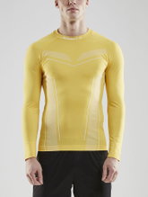 Craft Long Sleeve Pro Control Seamless (seamless) Underwear yellow Men