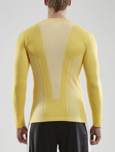 Craft Long Sleeve Pro Control Seamless (seamless) Underwear yellow Men