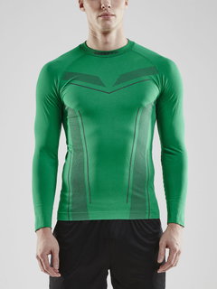 Craft Langarmshirt Pro Control Seamless (nahtlos) Unterwäsche grün Herren