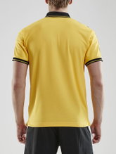 Craft Sport Polo Pro Control (100% Polyester) yellow/black Men