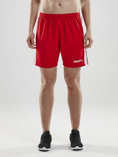 Craft Spodenki Sportowe Short Pro Control krótkie czerwono/białe damskie