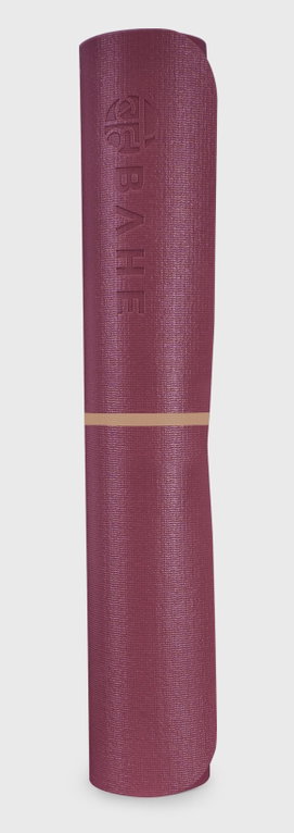 Bahe Fitness Yoga Mat Essential Mat Alignment 4mm Berry 173x61cm