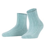 Falke Comfort Sock Bedsock (Angora blend) turquoise Women - 1 Pair
