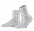 Falke Wohlfühlsocke Bedsock (Angoramischung) silber Damen - 1 Paar