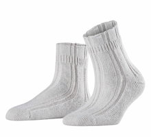 Falke Comfort Sock Bedsock (Angora blend) silver Women - 1 Pair