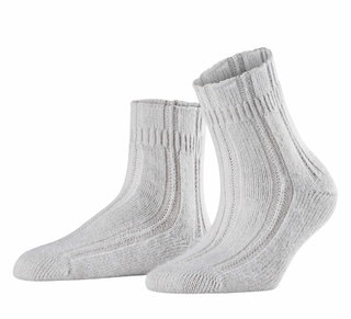 Falke Comfort Sock Bedsock (Angora blend) silver Women - 1 Pair