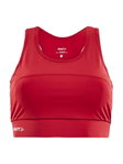 Craft Sport-BH Top Rush (Jersey-Innenfutter) rot Damen