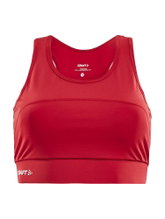 Craft Sports Bra Top Rush (Jersey Lining) Red Women