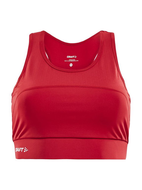 Craft Sport-BH Top Rush (Jersey-Innenfutter) rot Damen