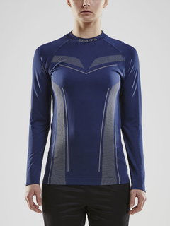 Craft Koszulka Długo Rękawowa Pro Control Seamless (bezszwowa) Bielizna granatowa Damska