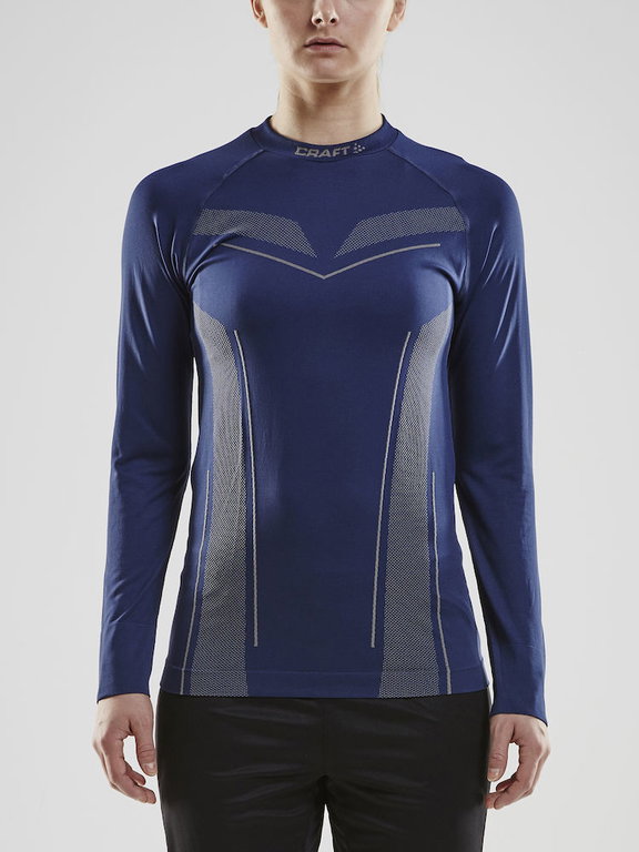Craft Long Sleeve Pro Control Seamless (seamless) Underwear navy blue Women