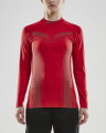 Craft Langarmshirt Pro Control Seamless (nahtlos) Unterwäsche rot Damen