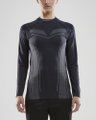 Craft Langarmshirt Pro Control Seamless (nahtlos) Unterwäsche schwarz Damen