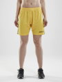 Craft Sporthose Short Pro Control kurz gelb/blau Damen