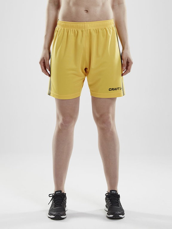 Craft Sports Shorts Short Pro Control short yellow/blue Women