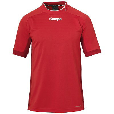 Kempa Sport-Trikot Prime (100% Polyester) rot/chilirot Herren