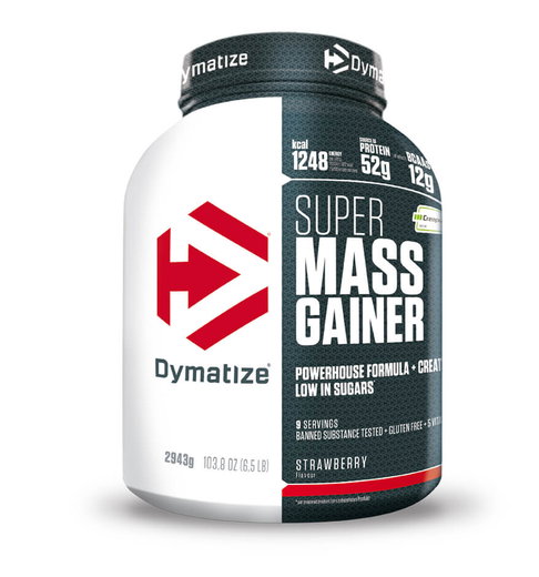 Dymatize Super Mass Gainer Erdbeere 2943g Dose