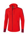 Erima Softshelljacke (sehr weiches und elastisches Funktionsmaterial) rot/bordeaux Herren