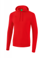 Erima Kapuzenpullover Sweat Basic Hoodie rot Herren