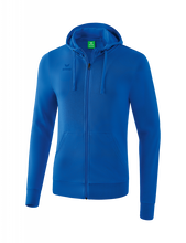 Erima Kapuzensweatjacke Basic blau Jungen