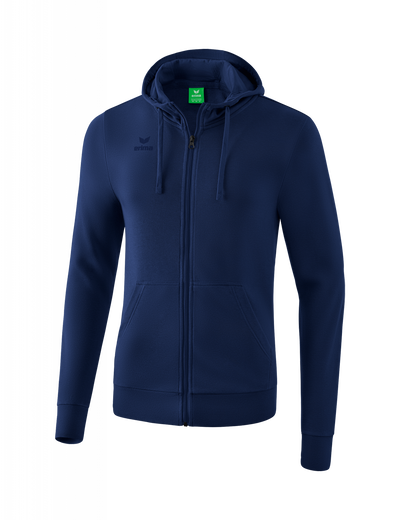Erima Kapuzensweatjacke Basic navyblau Jungen