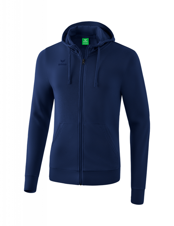 Erima Kapuzensweatjacke Basic navyblau Jungen
