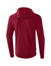 Erima Hooded Sweat Jacket Basic Bordeaux Red Boys