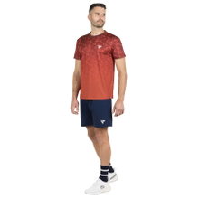 Tecnifibre Tennis-Tshirt X-Loop (atmungsaktiv, Mesh-Einsätze) rot Herren