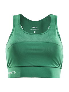 Craft Sport-BH Top Rush (Jersey-Innenfutter) grün Damen