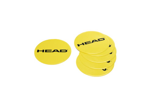 Head Dyski oznaczające żółte (6 dysków)