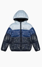 Champion Steppjacke Legacy mit Kapuze Champion 3 Farben (warm, gefüttert, winddicht) blau Kinder