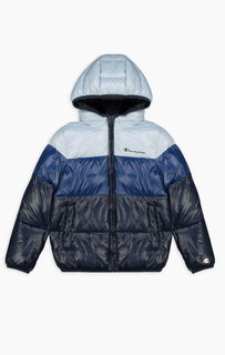 Champion quilted jacket Legacy with hood Champion 3 colours (warm, lined, windproof) blue Kids