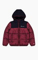 Champion Steppjacke Legacy mit Kapuze Champion Schriftzug am Rücken (warm, gefüttert, winddicht) rot Kinder
