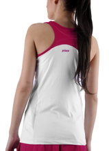 Prince Tennis-Tank Pro Team weiss/berry Damen