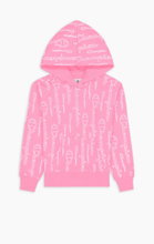 Champion Kapuzenpullover Hoodie American Classic Champion Print (gefüttert) pink Mädchen