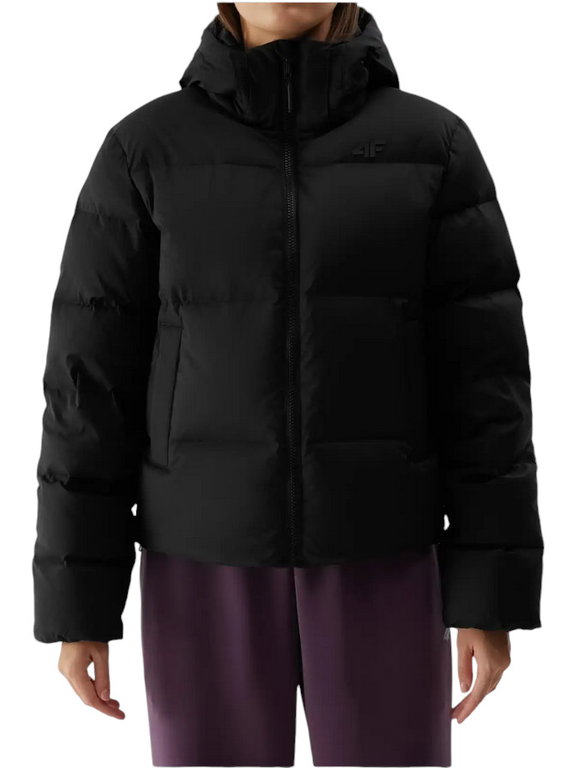 4F Winter-Daunenjacke F481 Down Jacket (sehr warm) schwarz Damen