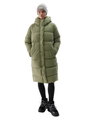 4F Wintermantel F475 Down Jacket (Daunenmantel, warm, wasserabweisend) khaki/grün Damen