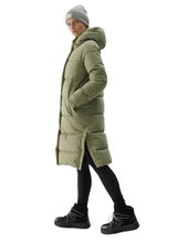 4F Winter Coat F475 Down Jacket (Down Coat, warm, water-repellent) khaki/green ladies