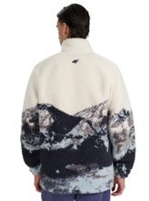 4F Fleece Jacket U351 (Oversize, Sherpa Fleece) beige/multicoloured Men's