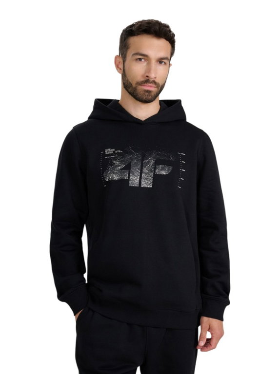 4F Kapuzenpullover M1904 (Baumwolle) schwarz Herren