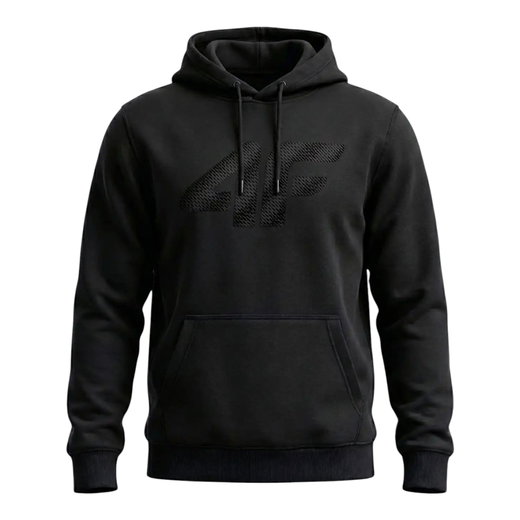 4F Kapuzenpullover Mali M2548 (Baumwolle) schwarz Herren