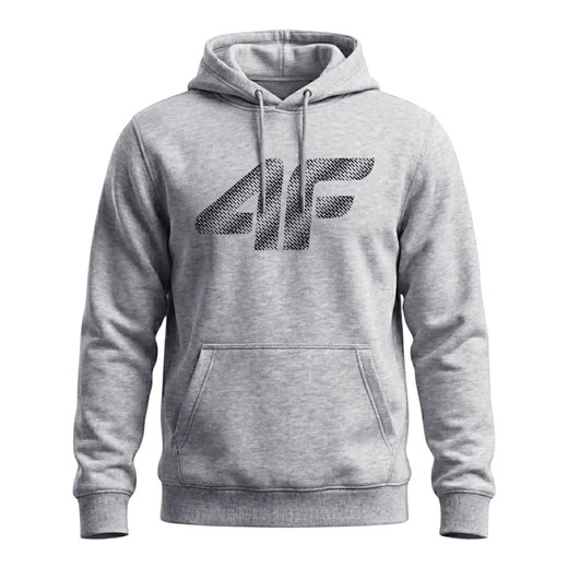 4F Kapuzenpullover Mali M2548 (Baumwolle) grau Herren