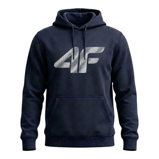 4F Kapuzenpullover Mali M2548 (Baumwolle) navyblau Herren