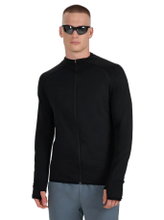 4F Laufjacke FNK M575 (schnelltrocknend, bequeme Passform) schwarz Herren