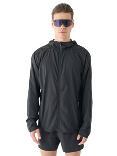 4F Laufjacke Technical M553 (leicht, atmungsaktiv) anthrazitgrau Herren